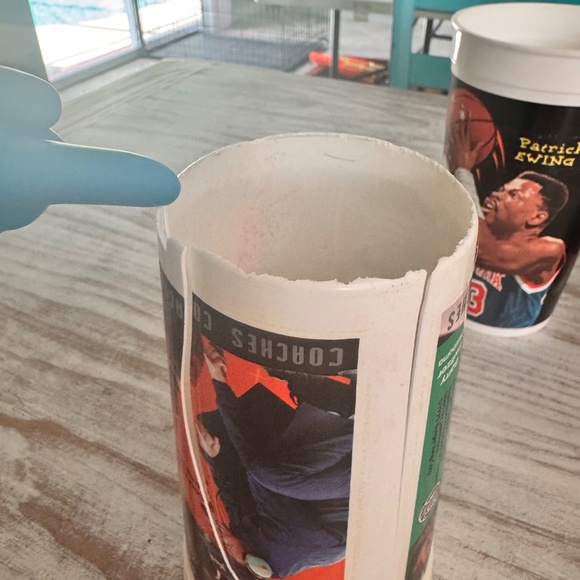 Vintage NBA‎ Coca Cola McDonalds Cups Plastic Large Sports Players Cups Lot of 9 - Picture 4 of 14